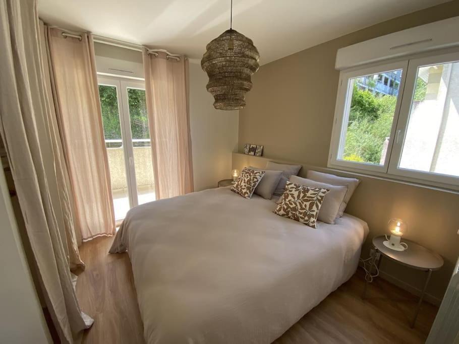 Magnifique Appart Renove Evian Duplex Vue Lac 8 Pers Exterior foto