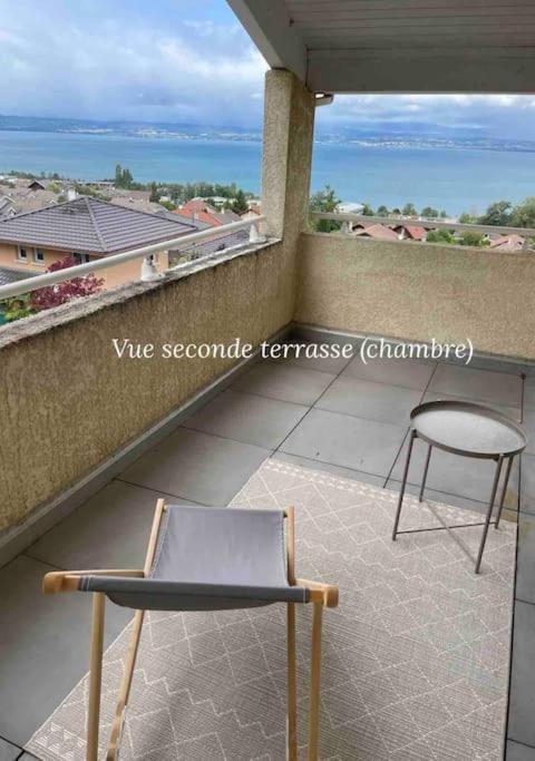 Magnifique Appart Renove Evian Duplex Vue Lac 8 Pers Exterior foto