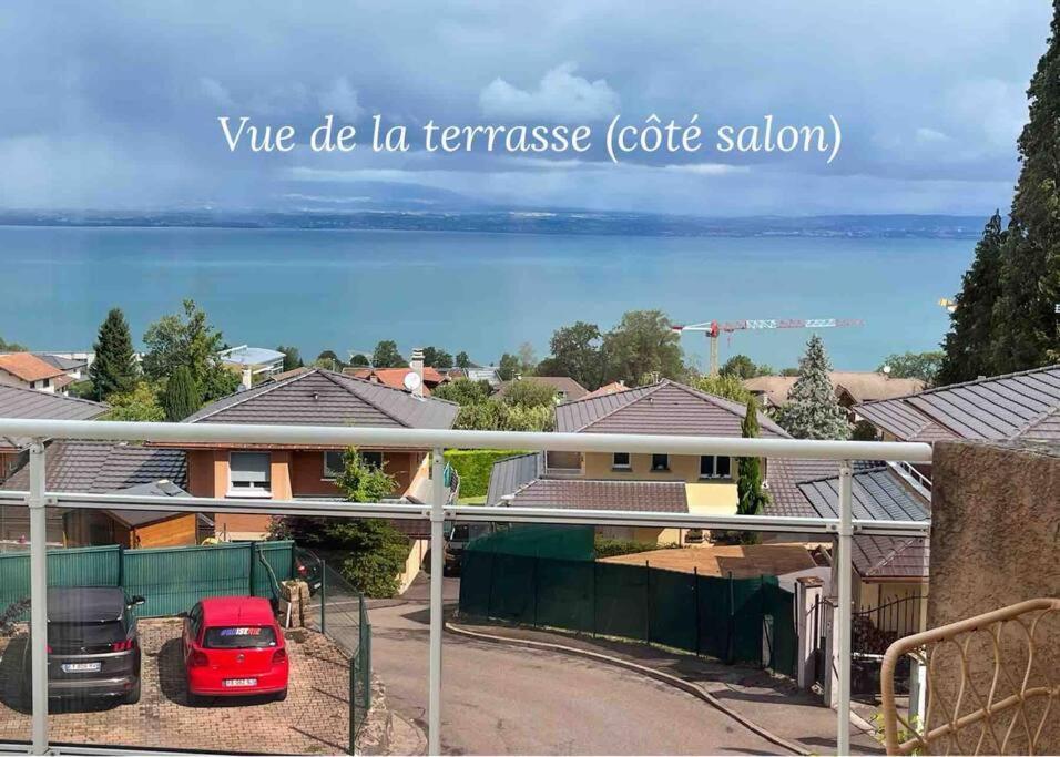 Magnifique Appart Renove Evian Duplex Vue Lac 8 Pers Exterior foto